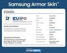 Una de las últimas solicitudes de marca de Samsung. (Fuente: EUIPO vía LetsGoDigital)