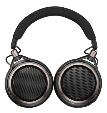 Los auriculares Audio-Technica ATH-AL5NC se pliegan para facilitar su transporte.