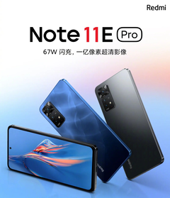 El Redmi Note 11E y el Redmi Note 11E Pro son dos de los muchos smartphones de la serie Redmi Note 11 que vende Xiaomi. (Fuente de la imagen: Xiaomi)