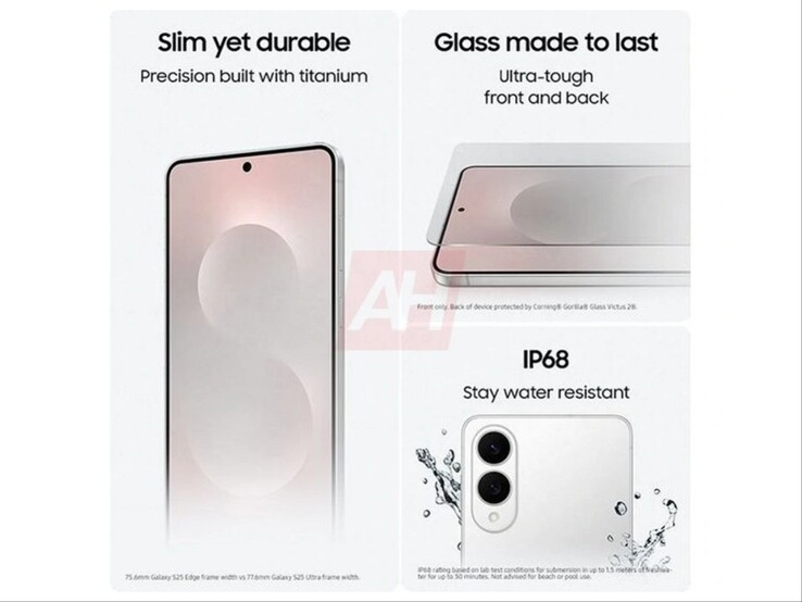 Corning Gorilla Glass Ceramic 2 debutará con el Samsung Galaxy S25 Edge. (Fuente de la imagen: Android Headlines)