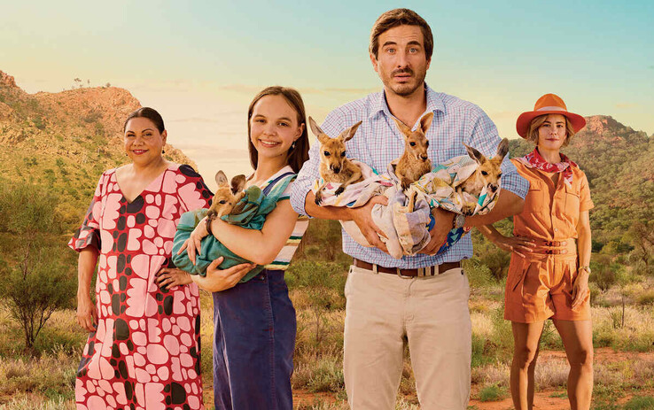 Foto oficial del reparto de Canguro (Fuente de la imagen: Studio Canal)