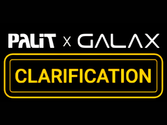 Una imagen que muestra tanto el logotipo de Palit como el de su submarca Galax