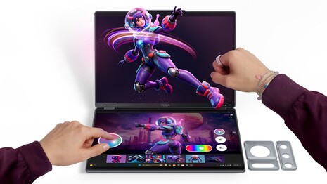 Control por gestos 3D del Yoga Book Pro