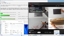 Latencia máxima al abrir varias pestañas del navegador y durante la reproducción de material de vídeo 4K