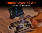 One-Netbook ofrece el OneXPlayer X1 Air en dos variantes de procesador. (Fuente de la imagen: One-Netbook)