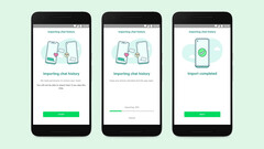 WhatApp ahora permite transferir el historial de chat desde iOS a un dispositivo Samsung Android. (Fuente de la imagen: WhatsApp)