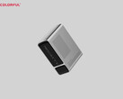 El colorido SMATR 900 es otro mini PC Strix Halo. En la imagen: el PC compacto. (Fuente de la imagen: PC Watch)