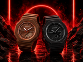 El Casio G-Shock GMA-P2110B-1A y el G-Shock GMA-P2110B-5A (de derecha a izquierda)