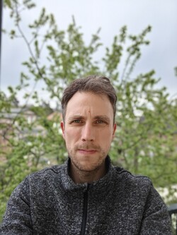 Selfie con la cámara frontal del OnePlus 15T