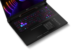 El MSI Raider GE78 HX Smart Touchpad estará a la venta próximamente (imagen vía MSI)