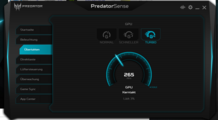 PredatorSense - Turbo de la GPU