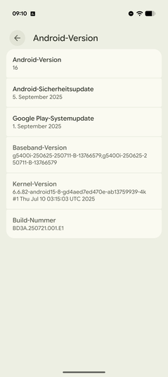Android versión