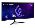 El monitor para juegos VX3418C-2K es curvo y ultrawide (Fuente de la imagen: ViewSonic)