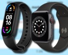 Los fuertes envíos de la Mi Smart Band 6 han ayudado a Xiaomi a saltar por encima de Apple. (Fuente de la imagen: Xiaomi/Apple/Canalys - editado)