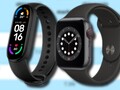Los fuertes envíos de la Mi Smart Band 6 han ayudado a Xiaomi a saltar por encima de Apple. (Fuente de la imagen: Xiaomi/Apple/Canalys - editado)