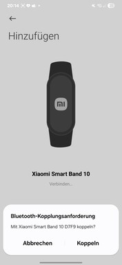 Configuración de la Xiaomi Smart Band 10