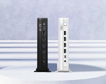 El mini PC MSI PRO DP10 luce una elegante carcasa. (Fuente de la imagen: MSI)