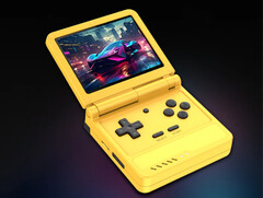 El Powkiddy V90S es el último de una larga serie de recientes lanzamientos de dispositivos portátiles de juego tipo concha. (Fuente de la imagen: Powkiddy - editado)