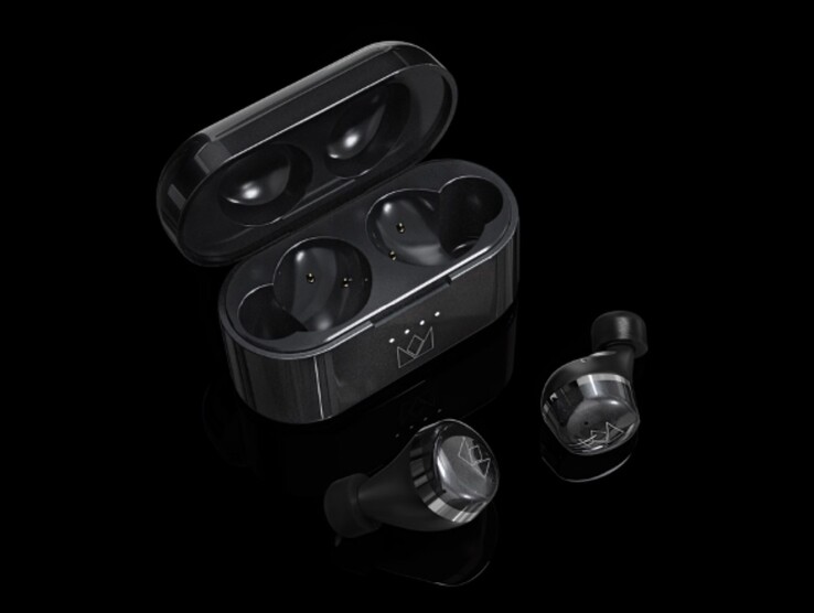 Los auriculares Noble Audio Falcon Max se entregan con un estuche de carga USB-C. (Fuente: Noble Audio)