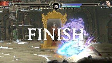 En la imagen: una captura de pantalla del juego «Avatar Legends: The Fighting Game».