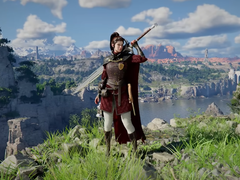 Una captura de pantalla del tráiler general de características de Crimson Desert