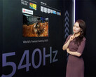Una imagen compartida por LG Display de lo que se cree que es su nuevo panel WOLED de 27 pulgadas. (Fuente de la imagen: LG Display)