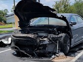 Las consecuencias del incendio de un vehículo de demostración del Lucid Air
