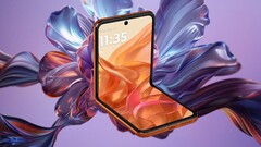 Una promo oficial del Razr 50. (Fuente: Motorola)