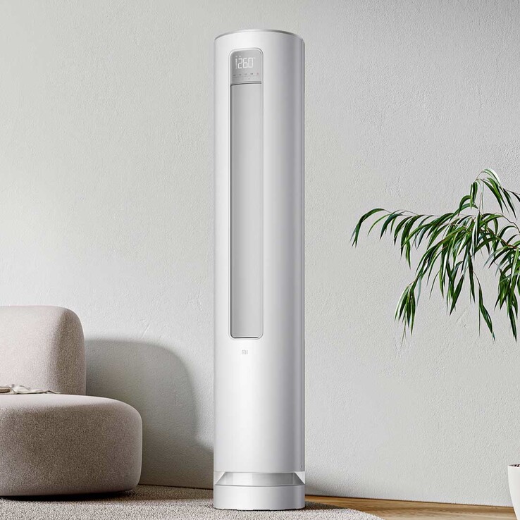 El acondicionador de aire vertical Xiaomi Soft Wind 3hp. (Fuente de la imagen: Xiaomi)