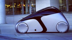 Un render de &quot;Apple Car&quot;. (Fuente: iPhoneWired)