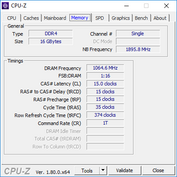 CPU-Z memoria