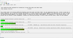 Latencia máxima después de 10 segundos Prime95