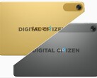 Supuestas Lenovo Idea Tab Malibu Plus/Pro en amarillo cítrico (arriba) e Idea Tab Malibu en gris grafito (abajo).