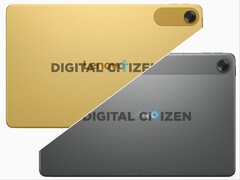 Supuestas Lenovo Idea Tab Malibu Plus/Pro en amarillo cítrico (arriba) e Idea Tab Malibu en gris grafito (abajo).