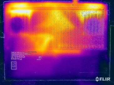 Prueba de tensión de temperaturas superficiales (abajo)