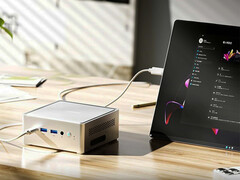 El Minisforum NAB3R viene en un único acabado plateado en su lanzamiento. (Fuente de la imagen: Minisforum)