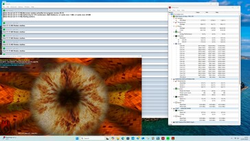 Prueba de estrés HP Z2 Mini G1a en modo silencioso