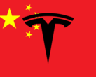 Tesla podría utilizar pronto los datos de los conductores chinos como semilla para hacer crecer el software de autoconducción utilizado en todo el mundo. (Imagen vía Wikimedia Commons con modificaciones)