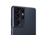 El Galaxy S21 Ultra en su nuevo color. (Fuente: Best Buy)