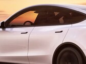Un Tesla Model Y mostrando los tiradores de las puertas (Fuente de la imagen: Tesla)