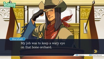 Testimonio en la Phoenix Wright: Ace Attorney Trilogy (Fuente de la imagen: Steam)
