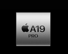 Apple Logotipo del chip A19 Pro en plata (Fuente de la imagen: Apple)