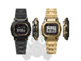 De izquierda a derecha: Casio G-Shock GMW-BZ5000GD-1 y GMW-BZ5000GD-9. (Fuente de la imagen: @geesgshock en Instagram)