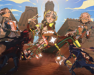Dice Gambit es un RPG de estrategia estilizado mezclado con una pizca de humor. En la imagen, una de las portadas del juego. (Fuente de la imagen: GameTrailers en YouTube/Dice Gambit) 