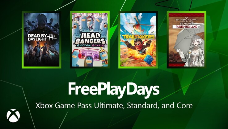 La lista de juegos disponibles para FreePlayDays. (Fuente de la imagen: Xbox Wire)