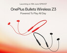 El OnePlus Bullets Wireless Z3 (en la imagen) se lanzará como sucesor del OnePlus Bullets Wireless Z2 de 2022. (Fuente de la imagen: OnePlus)