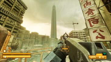 En la imagen: una captura de pantalla del juego SPRAWL zero.