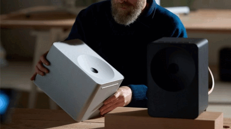 El Samsung Music Studio 7 en blanco y negro (Fuente de la imagen: Samsung)