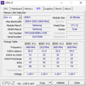 CPU-Z: Ranura RAM 1