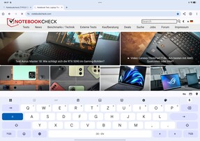 Oppo Pad 4 Pro: Teclado predeterminado